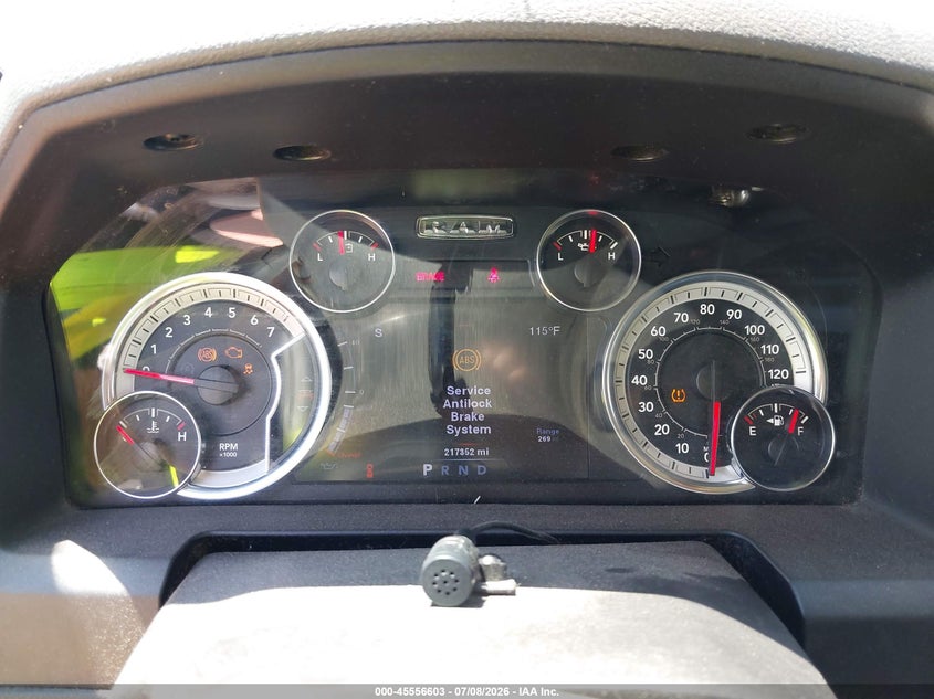 2013 Ram 1500 VIN 1C6RR7LG0DS720317 IAAI salvage auction — NORMAL WEAR, Clear (Arkansas), sold $175 on 2026-07-27 (photo 7)