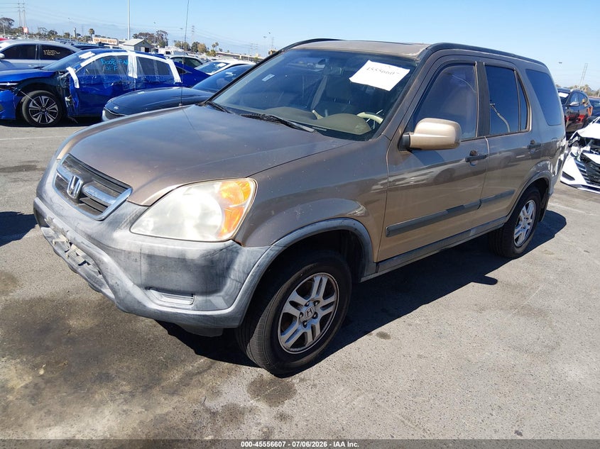 2002 Honda Cr-v VIN JHLRD78872C083879 IAAI salvage auction — NORMAL WEAR, Duplicate Paperwork (California), sold $300 on 2026-07-09 (photo 2)