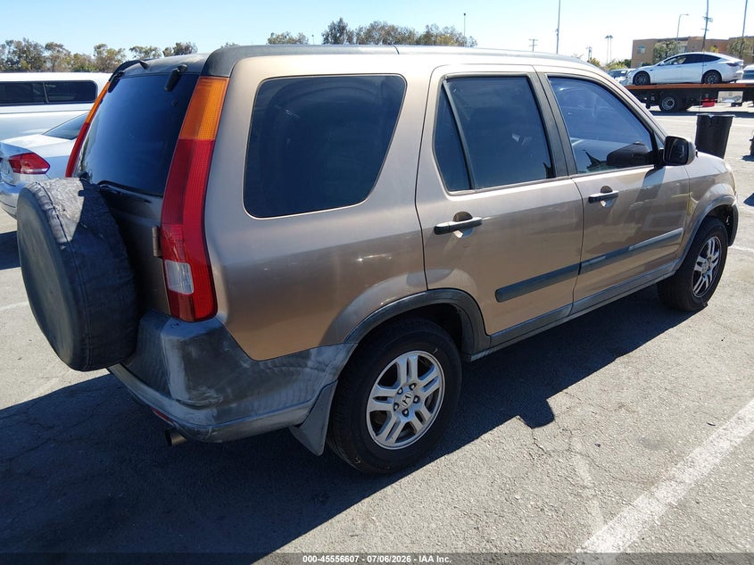 2002 Honda Cr-v VIN JHLRD78872C083879 IAAI salvage auction — NORMAL WEAR, Duplicate Paperwork (California), sold $300 on 2026-07-09 (photo 4)
