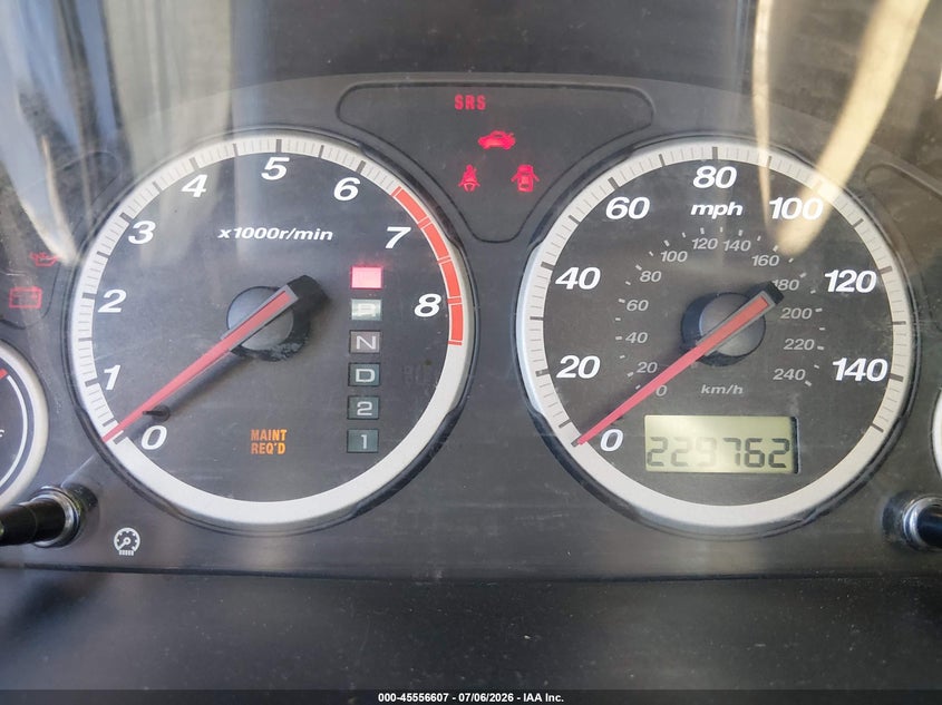 2002 Honda Cr-v VIN JHLRD78872C083879 IAAI salvage auction — NORMAL WEAR, Duplicate Paperwork (California), sold $300 on 2026-07-09 (photo 7)