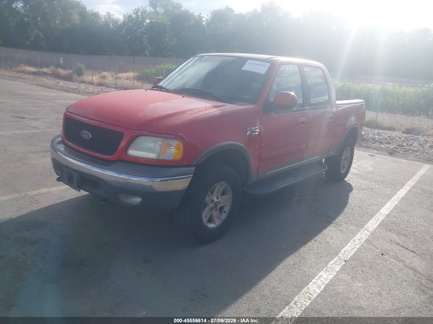 2002 Ford F-150 VIN 1FTRW08L62KD19902 IAAI salvage auction — NORMAL WEAR, Clear (Utah), sold $1,200 on 2026-07-09 (photo 2)