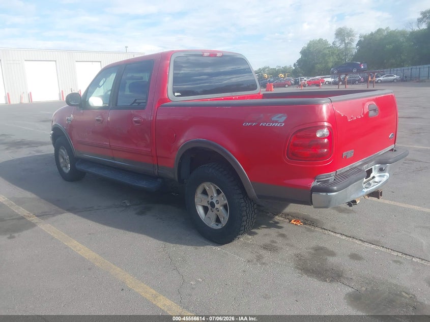 2002 Ford F-150 VIN 1FTRW08L62KD19902 IAAI salvage auction — NORMAL WEAR, Clear (Utah), sold $1,200 on 2026-07-09 (photo 3)
