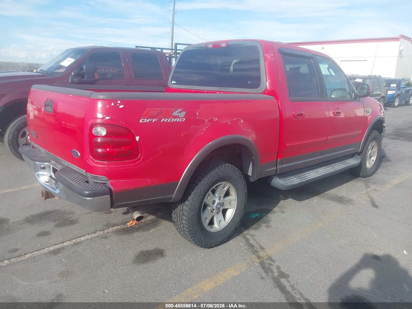 2002 Ford F-150 VIN 1FTRW08L62KD19902 IAAI salvage auction — NORMAL WEAR, Clear (Utah), sold $1,200 on 2026-07-09 (photo 4)