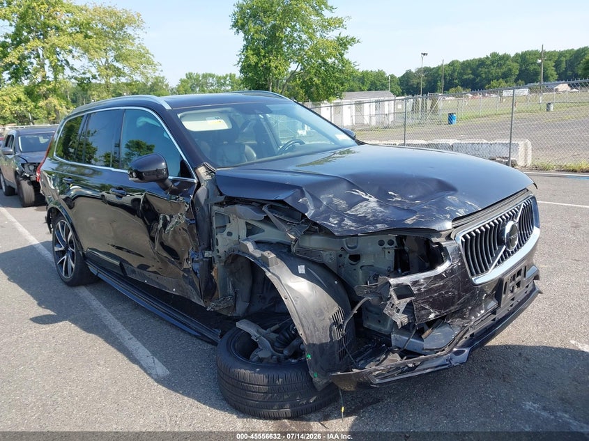 2021 Volvo Xc90 VIN YV4A22PK4M1710906 IAAI salvage auction — REAR END, Salvage Title, sold $2,350 on 2026-07-27 (photo 1)