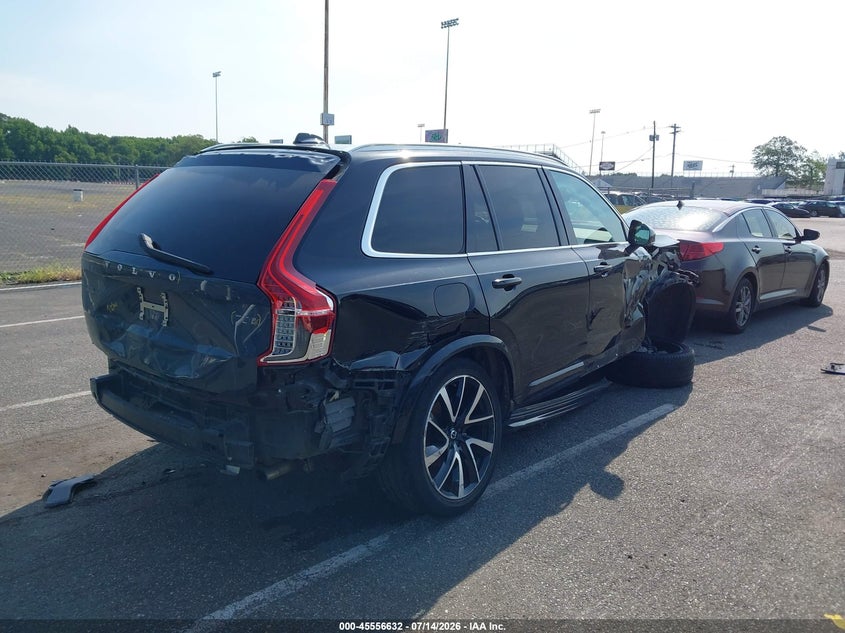2021 Volvo Xc90 VIN YV4A22PK4M1710906 IAAI salvage auction — REAR END, Salvage Title, sold $2,350 on 2026-07-27 (photo 4)