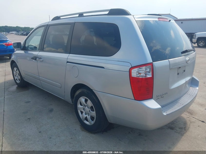2008 Kia SEDONA VIN KNDMB233086218803 IAAI salvage auction — NORMAL WEAR, Clear (Illinois), sold $275 on 2026-07-28 (photo 3)