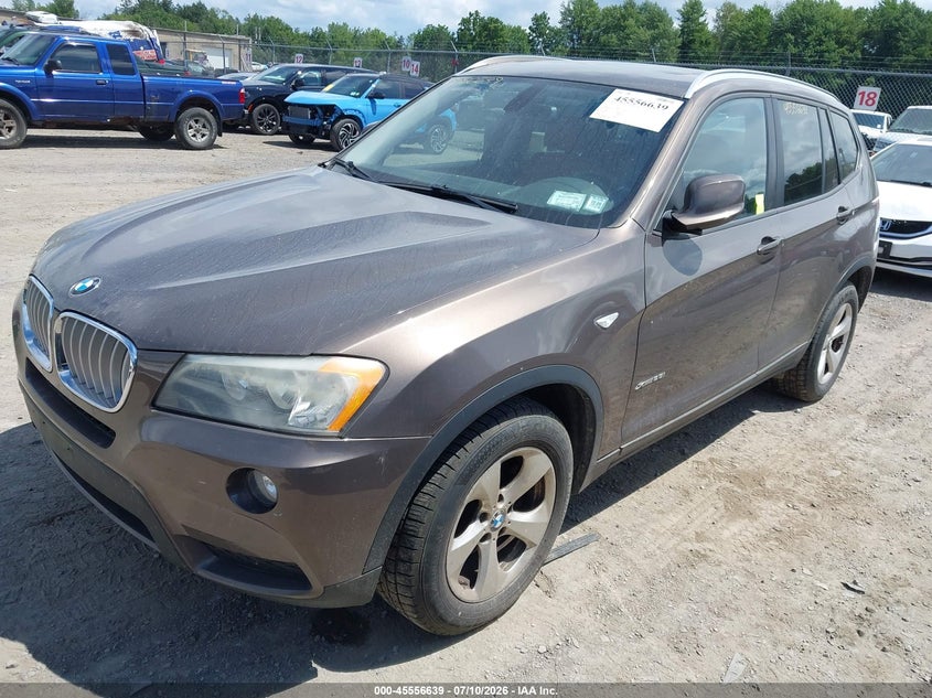 2012 BMW X3 VIN 5UXWX5C53CL723868 IAAI salvage auction — NORMAL WEAR, Clear (New York), sold $1,000 on 2026-07-23 (photo 2)