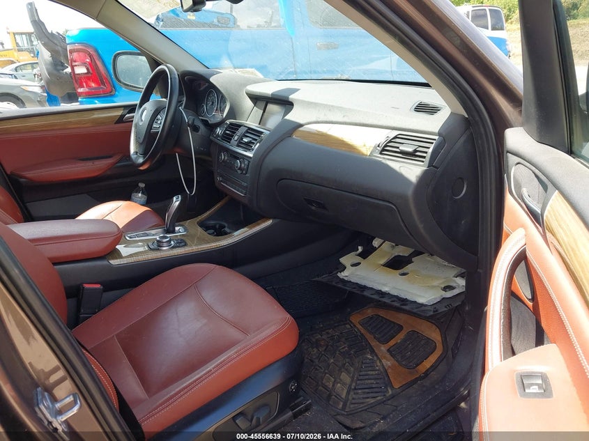 2012 BMW X3 VIN 5UXWX5C53CL723868 IAAI salvage auction — NORMAL WEAR, Clear (New York), sold $1,000 on 2026-07-23 (photo 5)