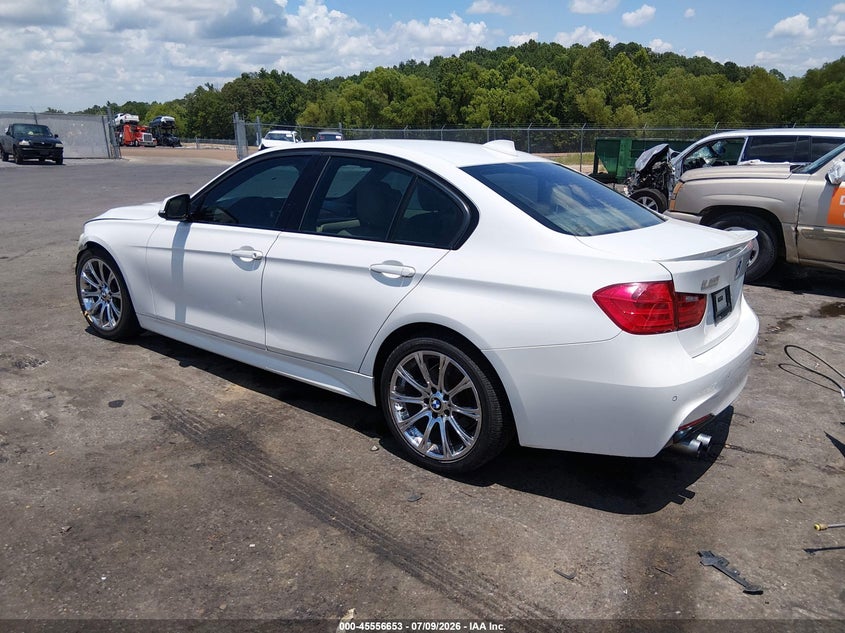 2014 BMW 3er VIN WBA3A5C52EF605881 IAAI salvage auction — FRONT END, Salvage (Alabama), sold $1,200 on 2026-08-12 (photo 3)