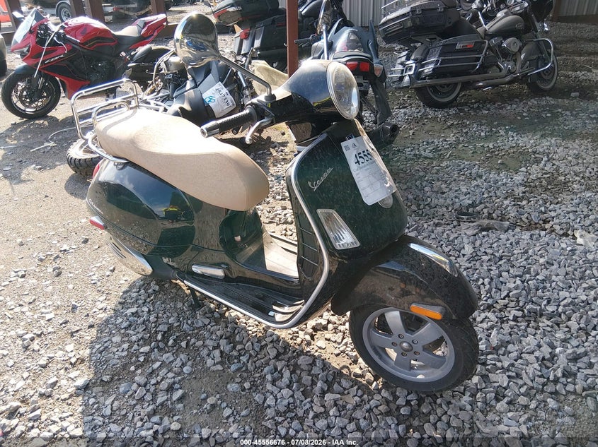 2007 Vespa Gts VIN ZAPM459L175006112 IAAI salvage auction — NORMAL WEAR, Clear (Tennessee), sold $100 on 2026-07-16 (photo 1)