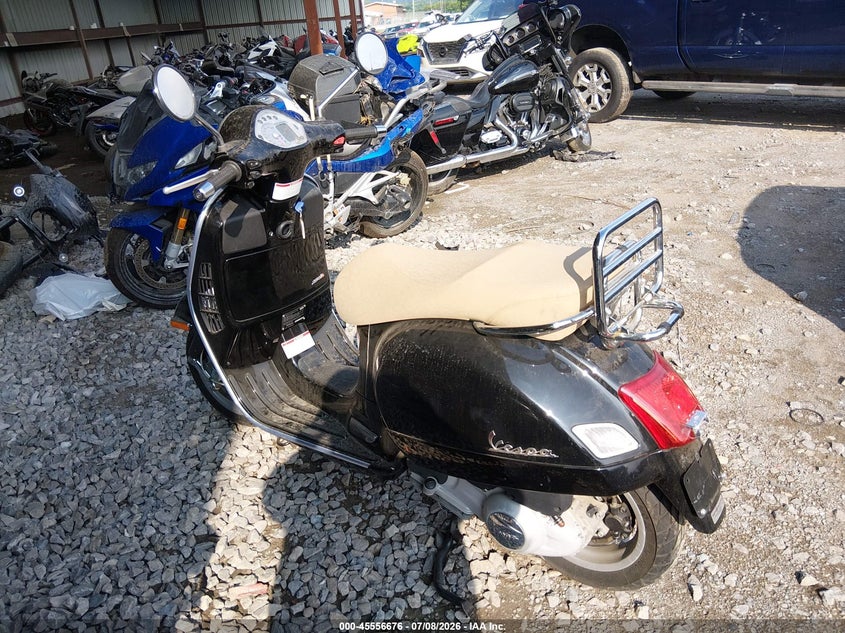 2007 Vespa Gts VIN ZAPM459L175006112 IAAI salvage auction — NORMAL WEAR, Clear (Tennessee), sold $100 on 2026-07-16 (photo 3)