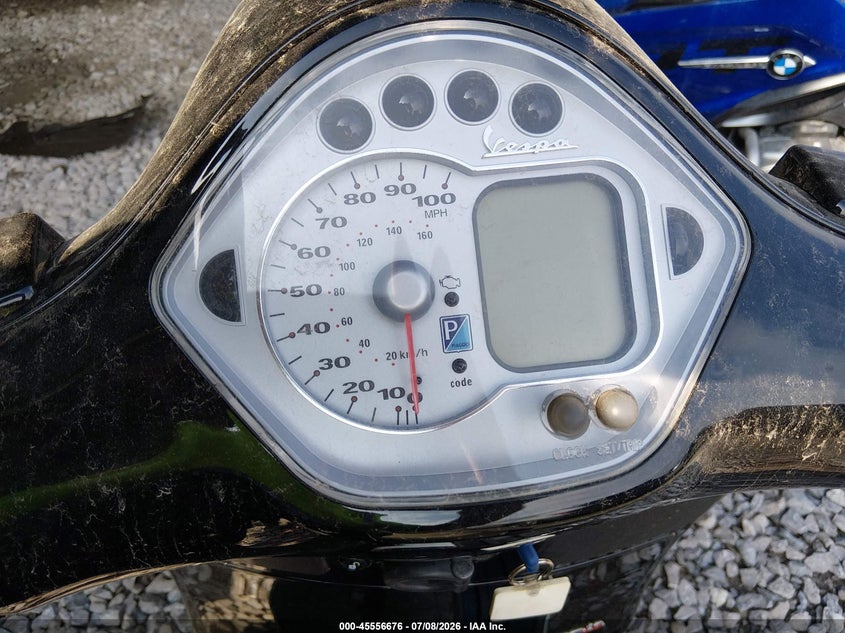 2007 Vespa Gts VIN ZAPM459L175006112 IAAI salvage auction — NORMAL WEAR, Clear (Tennessee), sold $100 on 2026-07-16 (photo 7)
