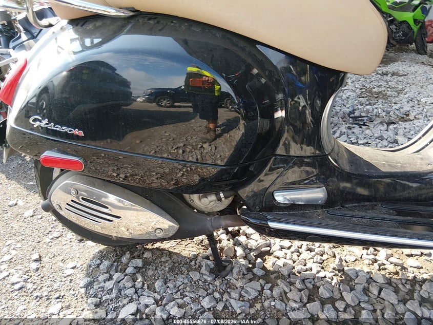 2007 Vespa Gts VIN ZAPM459L175006112 IAAI salvage auction — NORMAL WEAR, Clear (Tennessee), sold $100 on 2026-07-16 (photo 8)