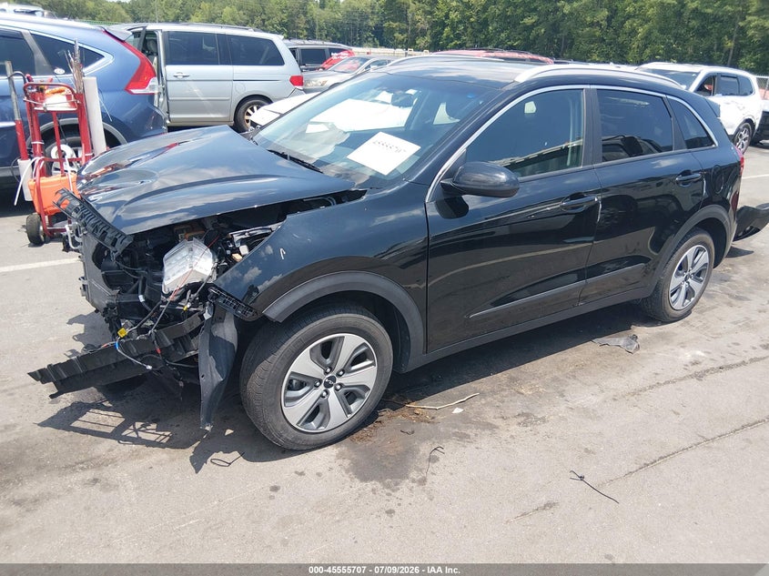 2022 Kia Niro VIN KNDCB3LCXN5539668 IAAI salvage auction — ALL OVER, Salvage (North Carolina), sold $2,350 on 2026-07-24 (photo 2)