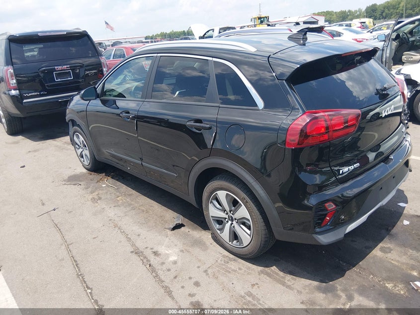 2022 Kia Niro VIN KNDCB3LCXN5539668 IAAI salvage auction — ALL OVER, Salvage (North Carolina), sold $2,350 on 2026-07-24 (photo 3)