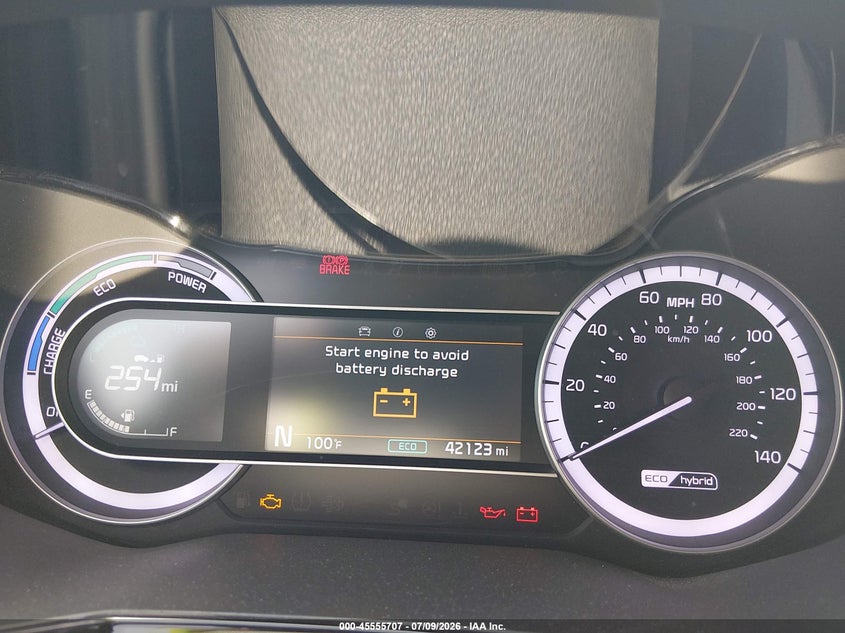 2022 Kia Niro VIN KNDCB3LCXN5539668 IAAI salvage auction — ALL OVER, Salvage (North Carolina), sold $2,350 on 2026-07-24 (photo 7)