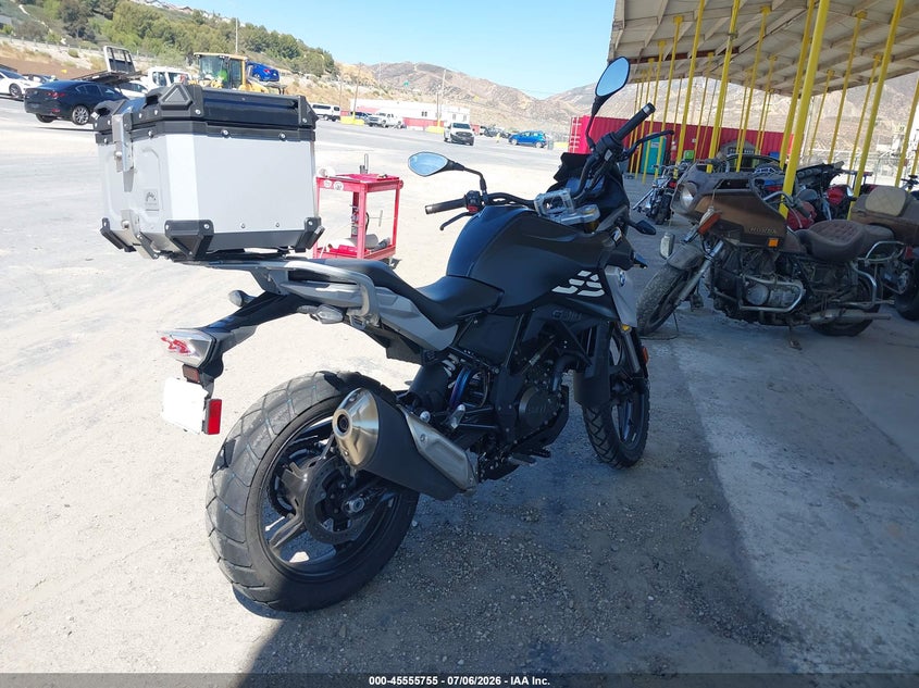 2023 BMW G 310 VIN WB30G330XPRA56632 IAAI salvage auction — RIGHT SIDE, Salvage (California), sold $550 on 2026-07-22 (photo 4)