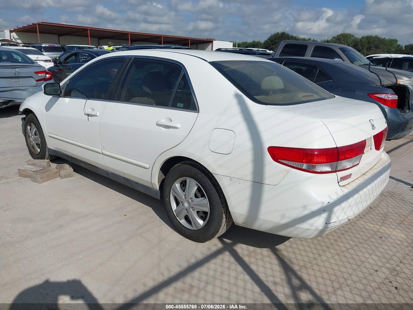 2003 Honda Accord VIN JHMCM563X3C003392 IAAI salvage auction — NORMAL WEAR, Clear (Georgia), sold $250 on 2026-07-28 (photo 3)
