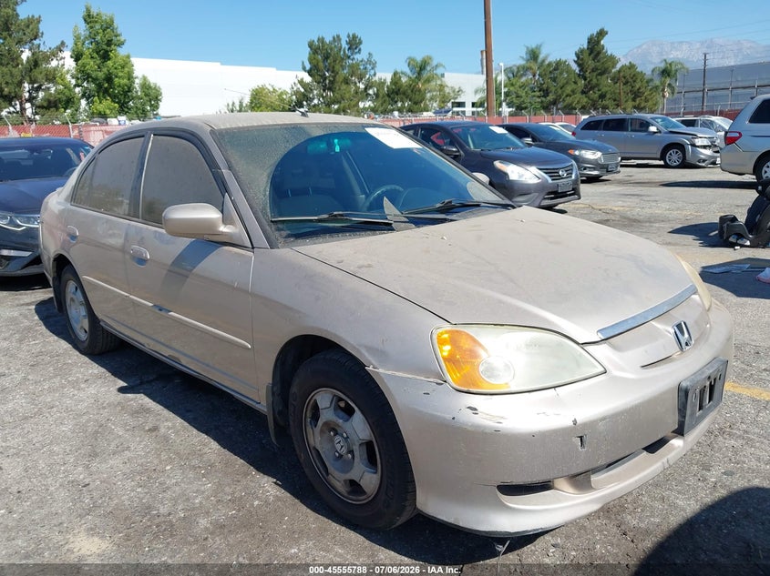 2003 Honda Civic hybrid VIN JHMES96653S006576 IAAI salvage auction — NORMAL WEAR, Clear - Dealer Only (California), sold $250 on 2026-07-28 (photo 6)