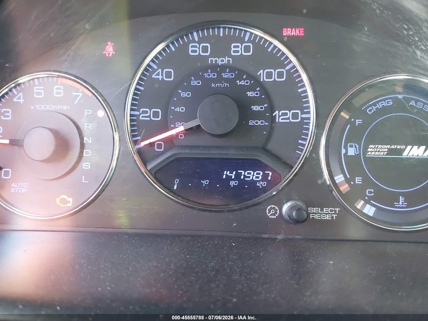 2003 Honda Civic hybrid VIN JHMES96653S006576 IAAI salvage auction — NORMAL WEAR, Clear - Dealer Only (California), sold $250 on 2026-07-28 (photo 7)