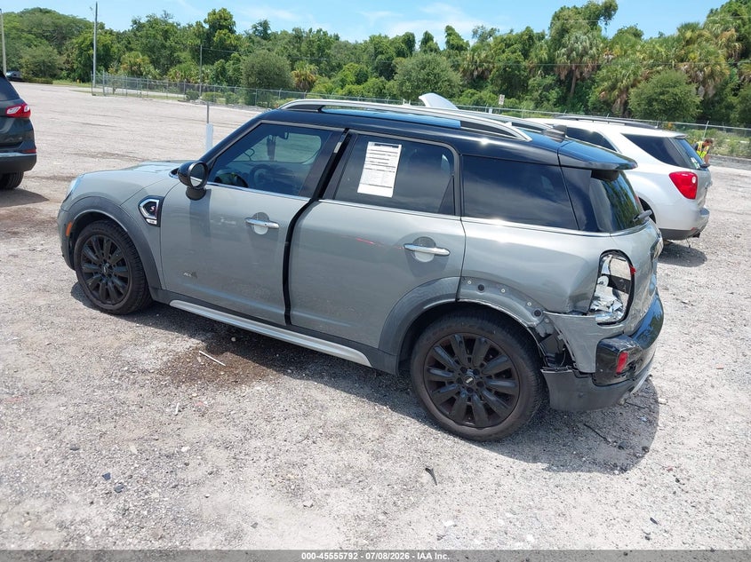 2018 Mini Countryman VIN WMZYT5C37J3D81863 IAAI salvage auction — REAR END, Salvage Title, sold $4,700 on 2026-08-05 (photo 3)