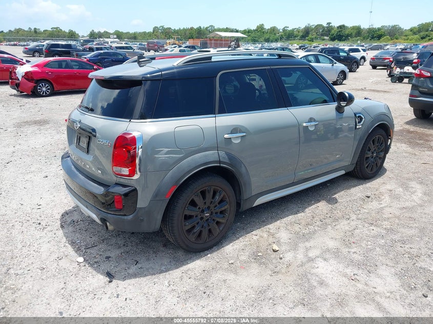 2018 Mini Countryman VIN WMZYT5C37J3D81863 IAAI salvage auction — REAR END, Salvage Title, sold $4,700 on 2026-08-05 (photo 4)
