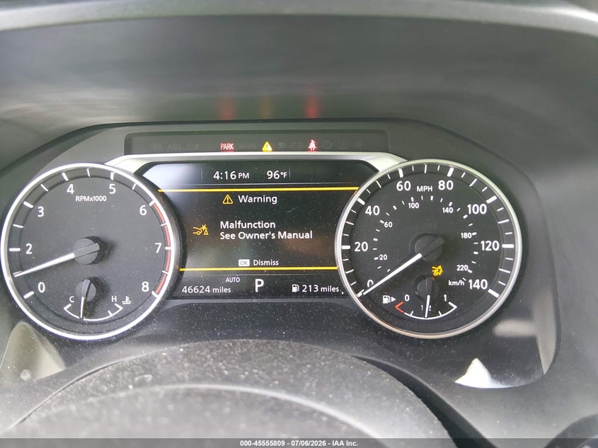 2022 Nissan Rogue VIN 5N1BT3BB8NC718672 IAAI salvage auction — REAR END, Salvage Title, sold $9,800 on 2026-09-07 (photo 7)