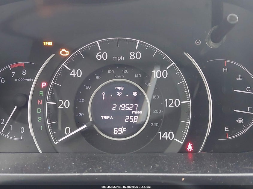 2012 Honda Cr-v VIN JHLRM4H57CC021646 IAAI salvage auction — NORMAL WEAR, Clear (New York), sold $2,400 on 2026-07-14 (photo 7)