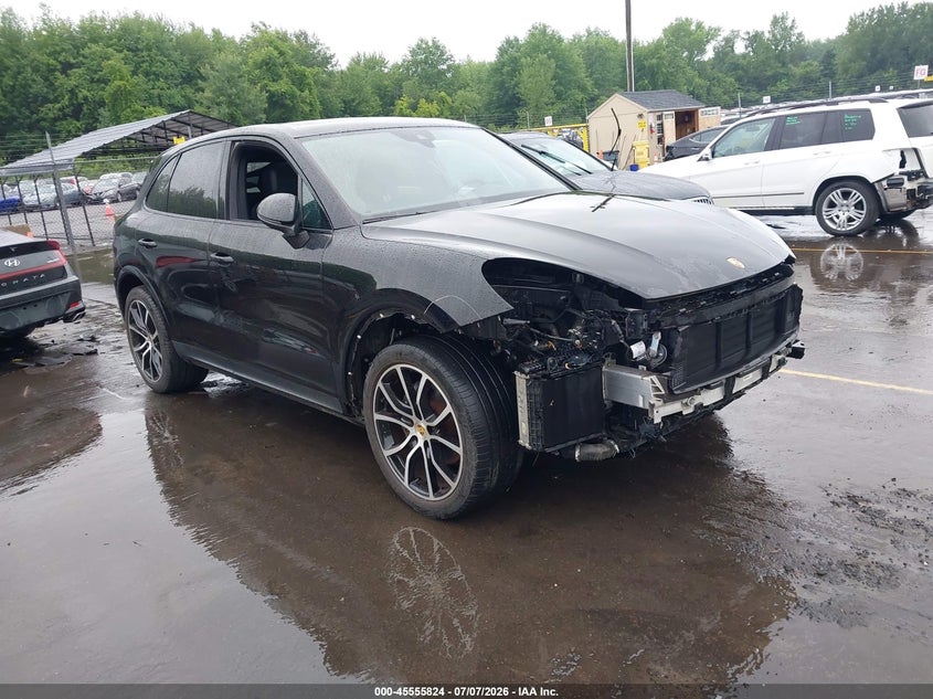 2019 Porsche Cayenne VIN WP1AA2AY0KDA17036 IAAI salvage auction — FRONT END, Salvage Title, sold $16,450 on 2026-08-20 (photo 1)