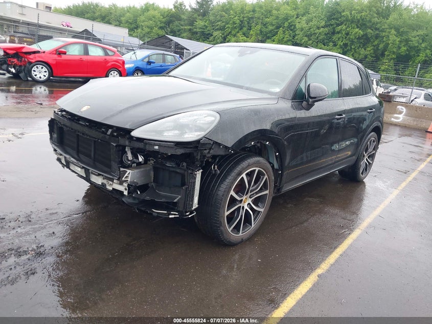 2019 Porsche Cayenne VIN WP1AA2AY0KDA17036 IAAI salvage auction — FRONT END, Salvage Title, sold $16,450 on 2026-08-20 (photo 2)