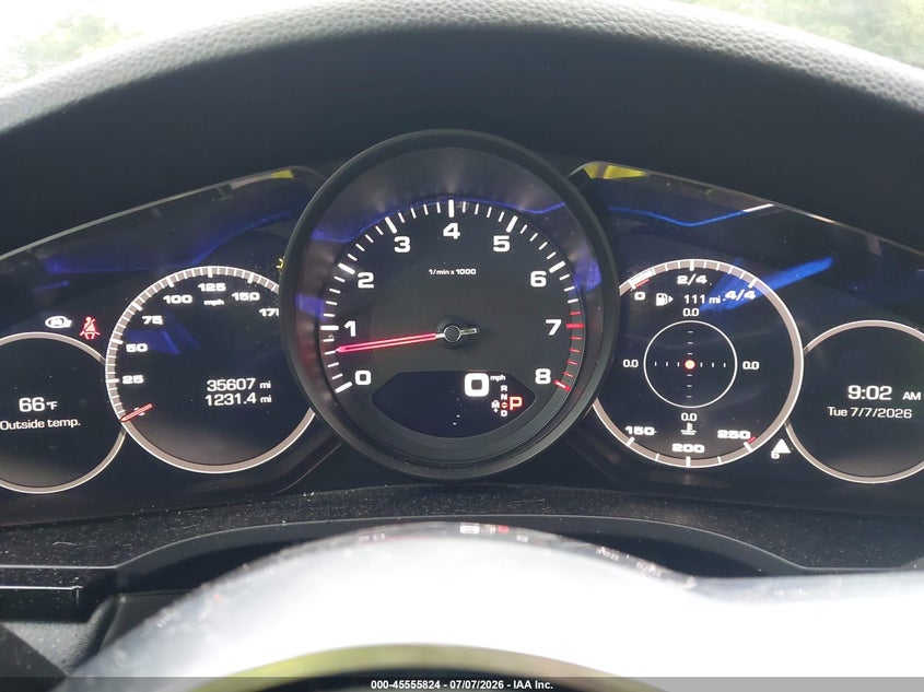 2019 Porsche Cayenne VIN WP1AA2AY0KDA17036 IAAI salvage auction — FRONT END, Salvage Title, sold $16,450 on 2026-08-20 (photo 7)