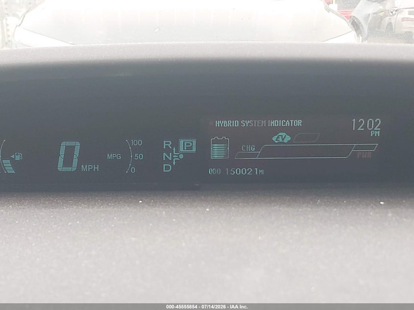 2014 Toyota Prius VIN JTDKN3DU4E0361649 IAAI salvage auction — NORMAL WEAR, Salvage Title, sold $4,650 on 2026-07-17 (photo 7)