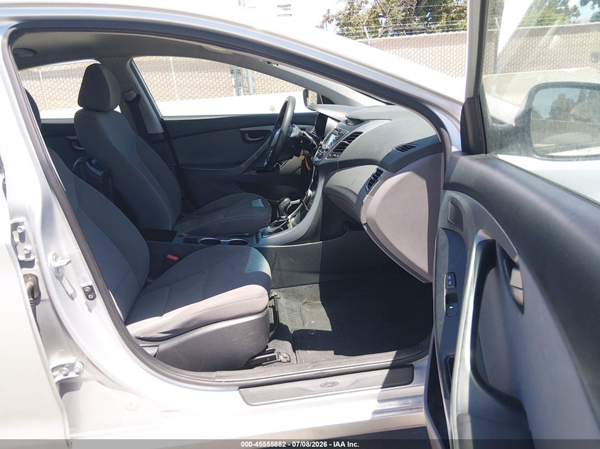 2014 Hyundai Elantra VIN KMHDH4AE8EU149229 IAAI salvage auction — SIDE, Salvage Title, sold $825 on 2026-07-15 (photo 5)