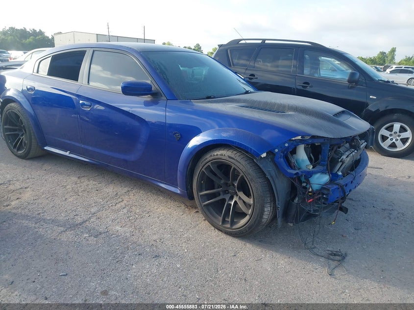2020 Dodge Charger VIN 2C3CDXL97LH176746 IAAI salvage auction — FRONT & REAR, Wait Title, sold $28,050 on 2026-10-01 (photo 1)