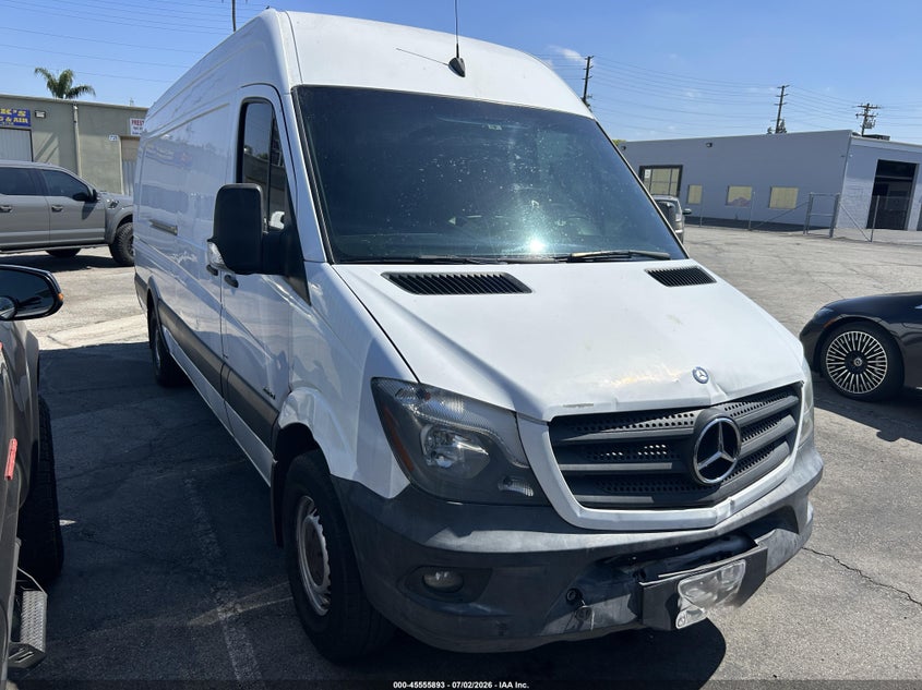 2015 Mercedes-benz Sprinter VIN WD3PE8CC9F5990303 IAAI salvage auction — REPOSSESSION, Clear - Dealer Only (California), sold $4,150 on 2026-08-01 (photo 1)