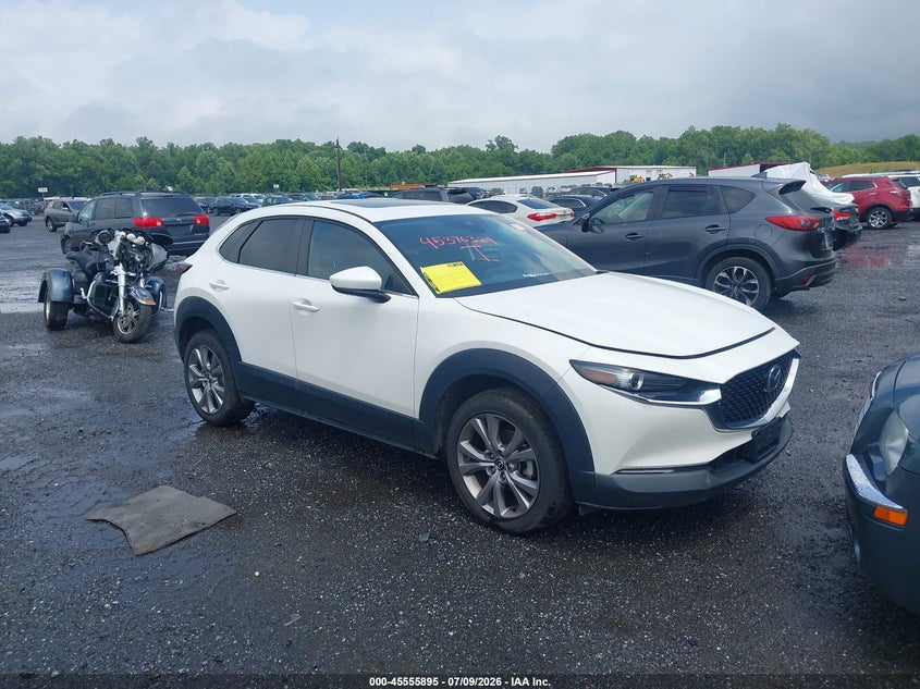 2021 Mazda Cx-30 VIN 3MVDMBCL8MM258985 IAAI salvage auction — LEFT REAR, Salvage - Greater Than 75% (Maryland), sold $7,200 on 2026-08-31 (photo 1)
