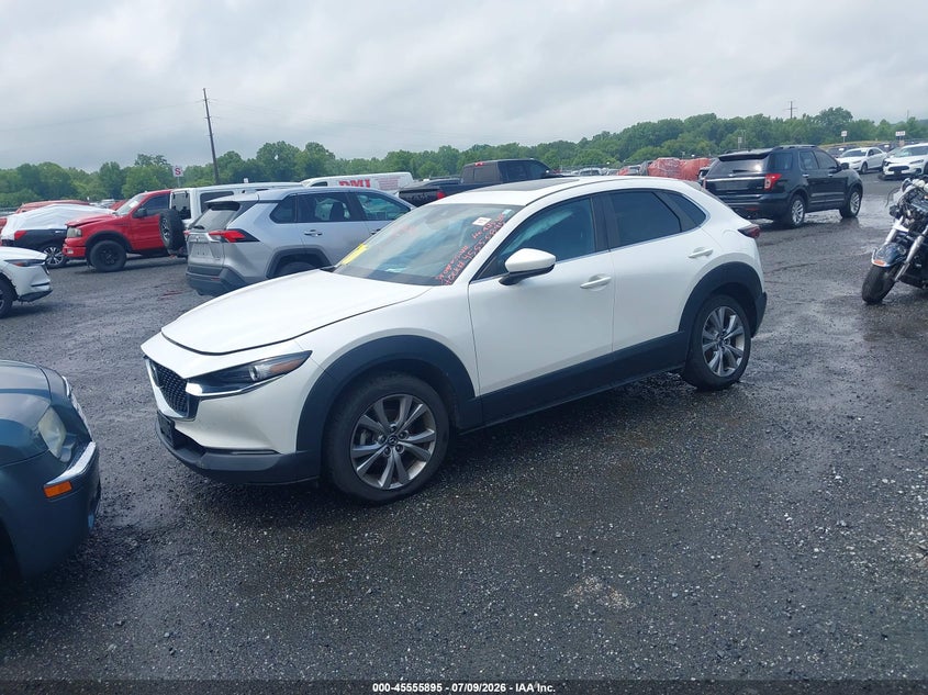 2021 Mazda Cx-30 VIN 3MVDMBCL8MM258985 IAAI salvage auction — LEFT REAR, Salvage - Greater Than 75% (Maryland), sold $7,200 on 2026-08-31 (photo 2)