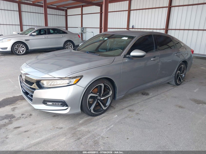 2020 Honda Accord VIN 1HGCV1F34LA101323 IAAI salvage auction — LEFT SIDE, Rebuildable (Florida), sold $3,700 on 2026-07-15 (photo 2)