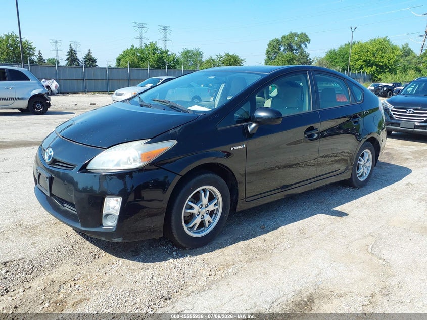 2011 Toyota Prius VIN JTDKN3DU0B0281437 IAAI salvage auction — NORMAL WEAR, Clear (Illinois), sold $775 on 2026-07-29 (photo 2)