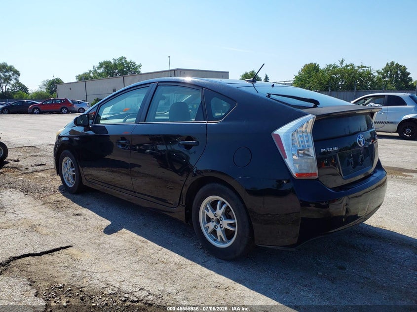 2011 Toyota Prius VIN JTDKN3DU0B0281437 IAAI salvage auction — NORMAL WEAR, Clear (Illinois), sold $775 on 2026-07-29 (photo 3)