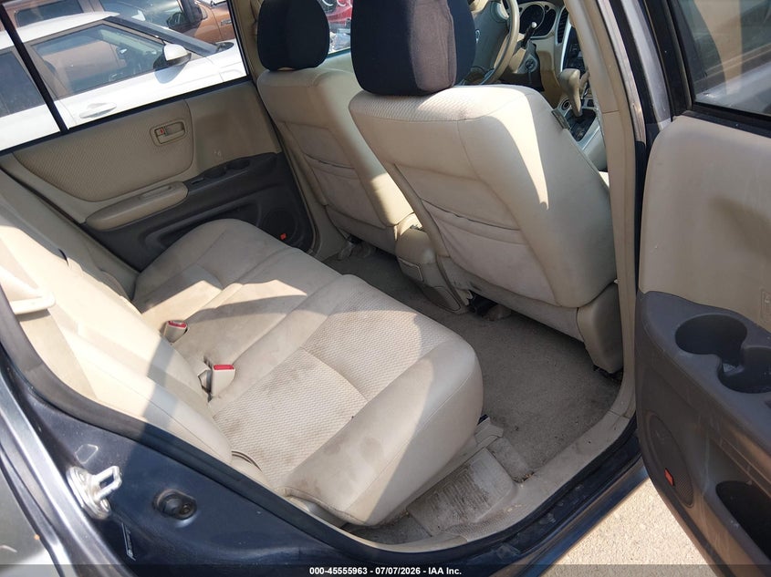 2006 Toyota Highlander VIN JTEEP21AX60176207 IAAI salvage auction — NORMAL WEAR, Clear (Colorado), sold $775 on 2026-07-28 (photo 8)