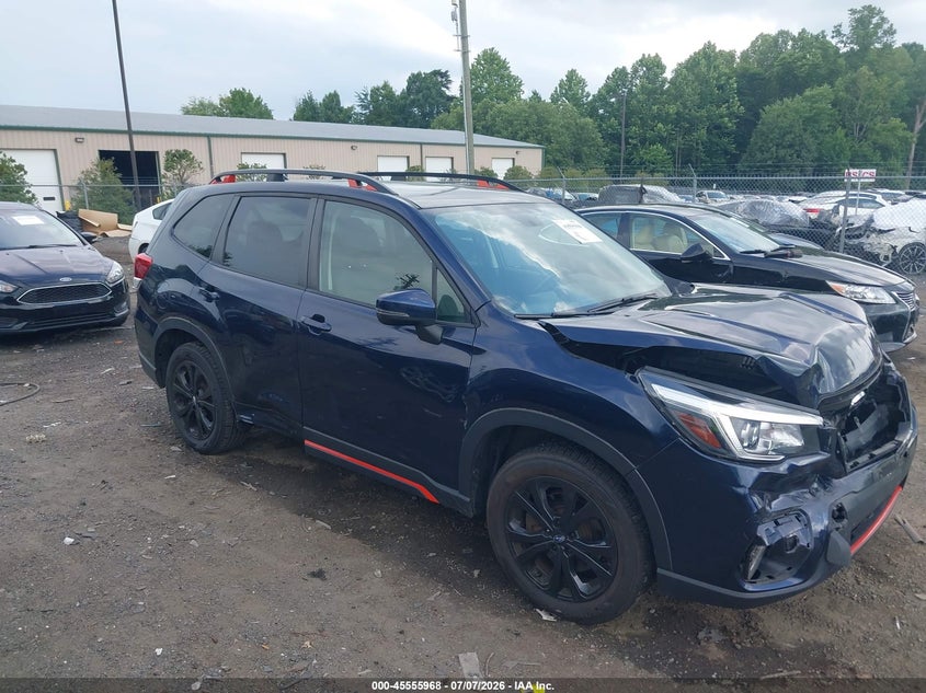 2019 Subaru Forester VIN JF2SKAPC7KH530464 IAAI salvage auction — FRONT & REAR, Salvage - Greater Than 75% (Maryland), sold $3,800 on 2026-08-02 (photo 1)