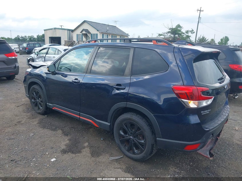 2019 Subaru Forester VIN JF2SKAPC7KH530464 IAAI salvage auction — FRONT & REAR, Salvage - Greater Than 75% (Maryland), sold $3,800 on 2026-08-02 (photo 3)