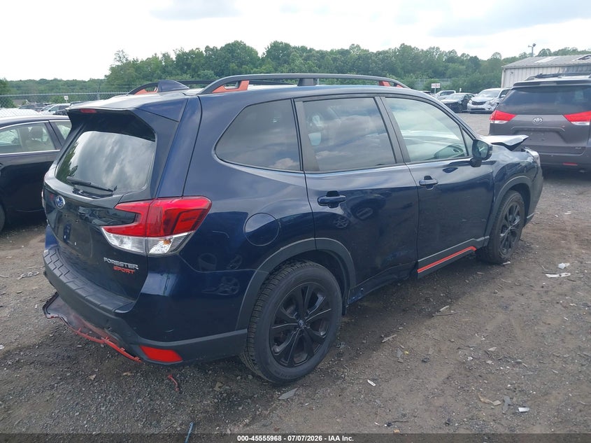 2019 Subaru Forester VIN JF2SKAPC7KH530464 IAAI salvage auction — FRONT & REAR, Salvage - Greater Than 75% (Maryland), sold $3,800 on 2026-08-02 (photo 4)