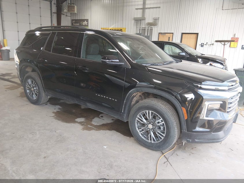 2025 Chevrolet Traverse VIN 1GNEVGRS9SJ196626 IAAI salvage auction — REAR END, Clear (North Dakota), sold $11,975 on 2026-07-30 (photo 1)