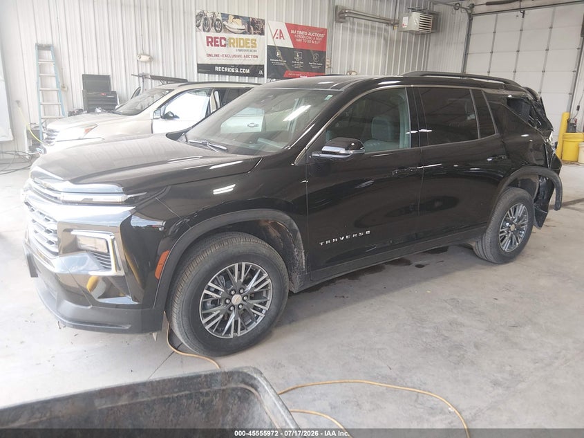 2025 Chevrolet Traverse VIN 1GNEVGRS9SJ196626 IAAI salvage auction — REAR END, Clear (North Dakota), sold $11,975 on 2026-07-30 (photo 2)