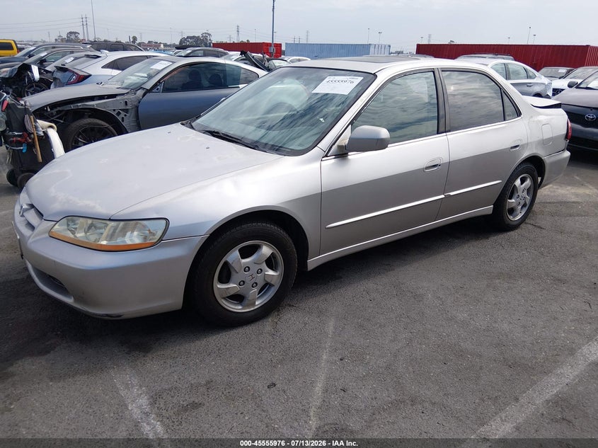1999 Honda Accord VIN JHMCG6676XC020759 IAAI salvage auction — REAR END, Salvage (California), sold $200 on 2026-07-30 (photo 2)