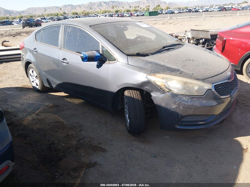2016 Kia Forte VIN KNAFK4A64G5549922 IAAI salvage auction — NORMAL WEAR, Clear-Dealer Only (Arizona), sold $1,150 on 2026-07-14 (photo 1)