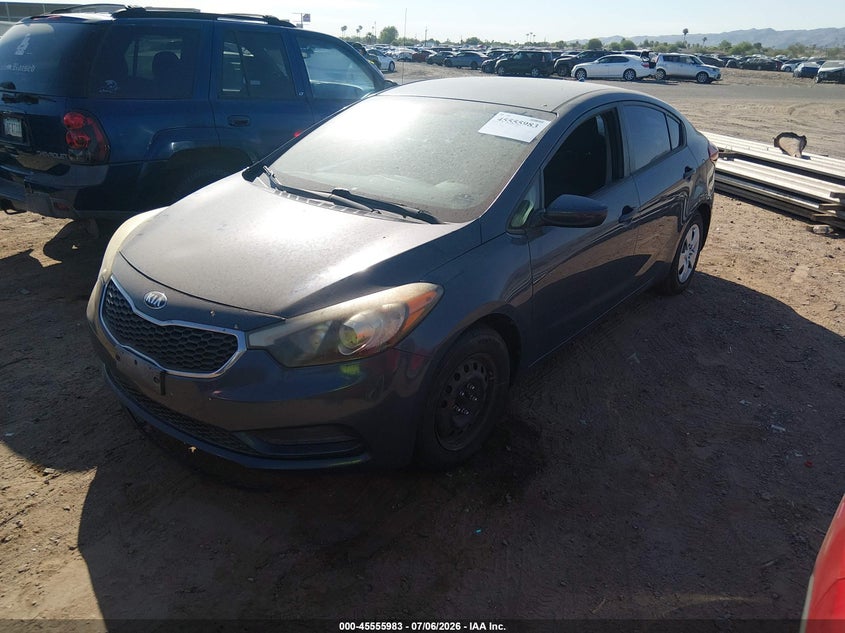 2016 Kia Forte VIN KNAFK4A64G5549922 IAAI salvage auction — NORMAL WEAR, Clear-Dealer Only (Arizona), sold $1,150 on 2026-07-14 (photo 2)