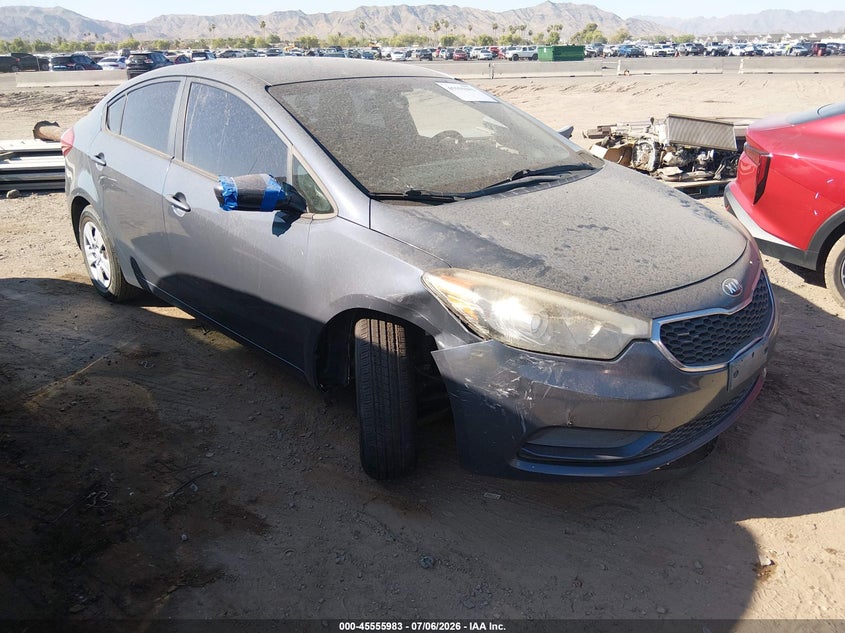 2016 Kia Forte VIN KNAFK4A64G5549922 IAAI salvage auction — NORMAL WEAR, Clear-Dealer Only (Arizona), sold $1,150 on 2026-07-14 (photo 6)